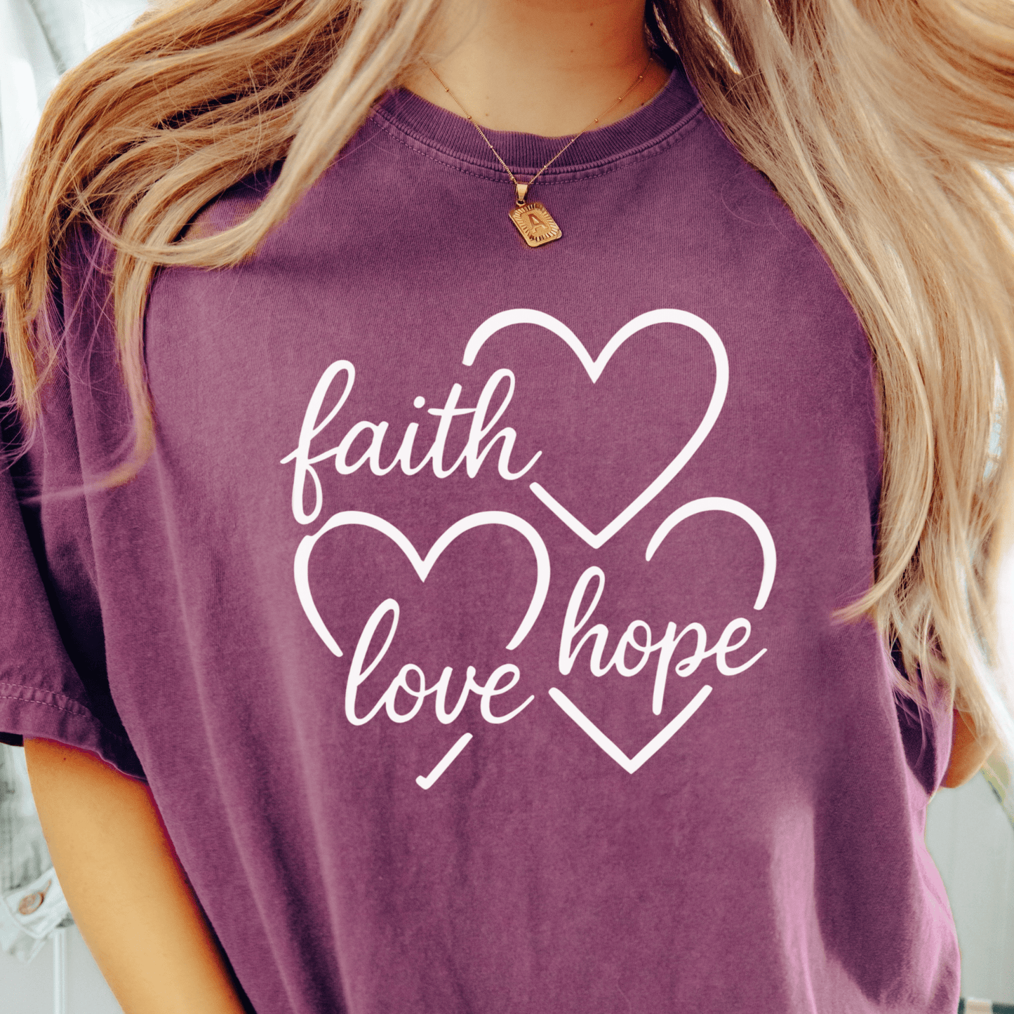 Faith Love Hope T-shirt