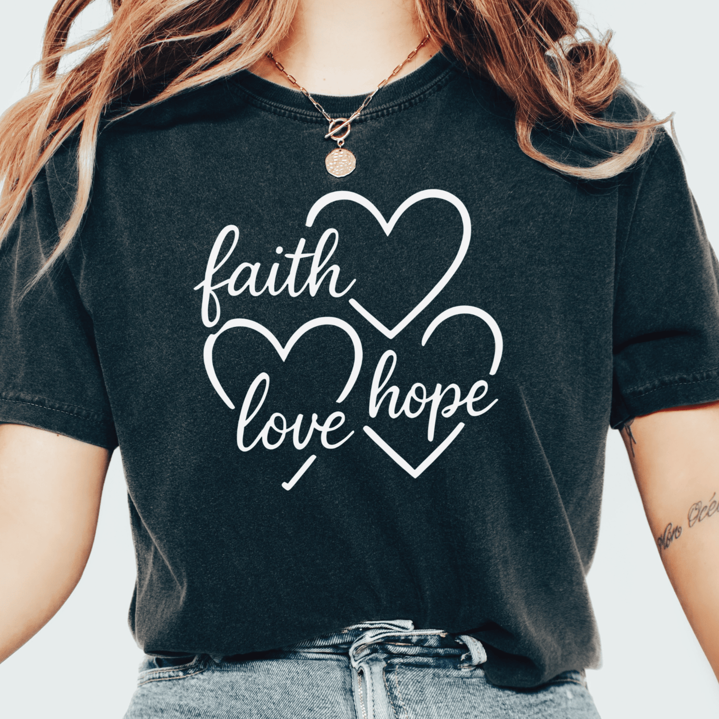 Faith Love Hope T-shirt