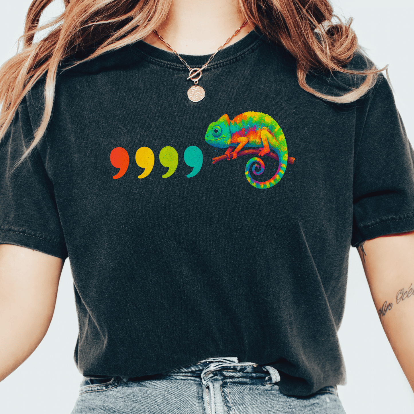 Colorful Chameleon T-shirt
