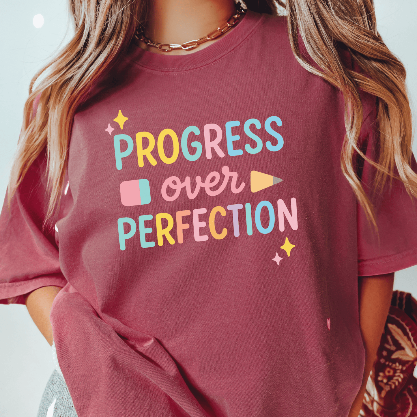 Progress Over T-shirt