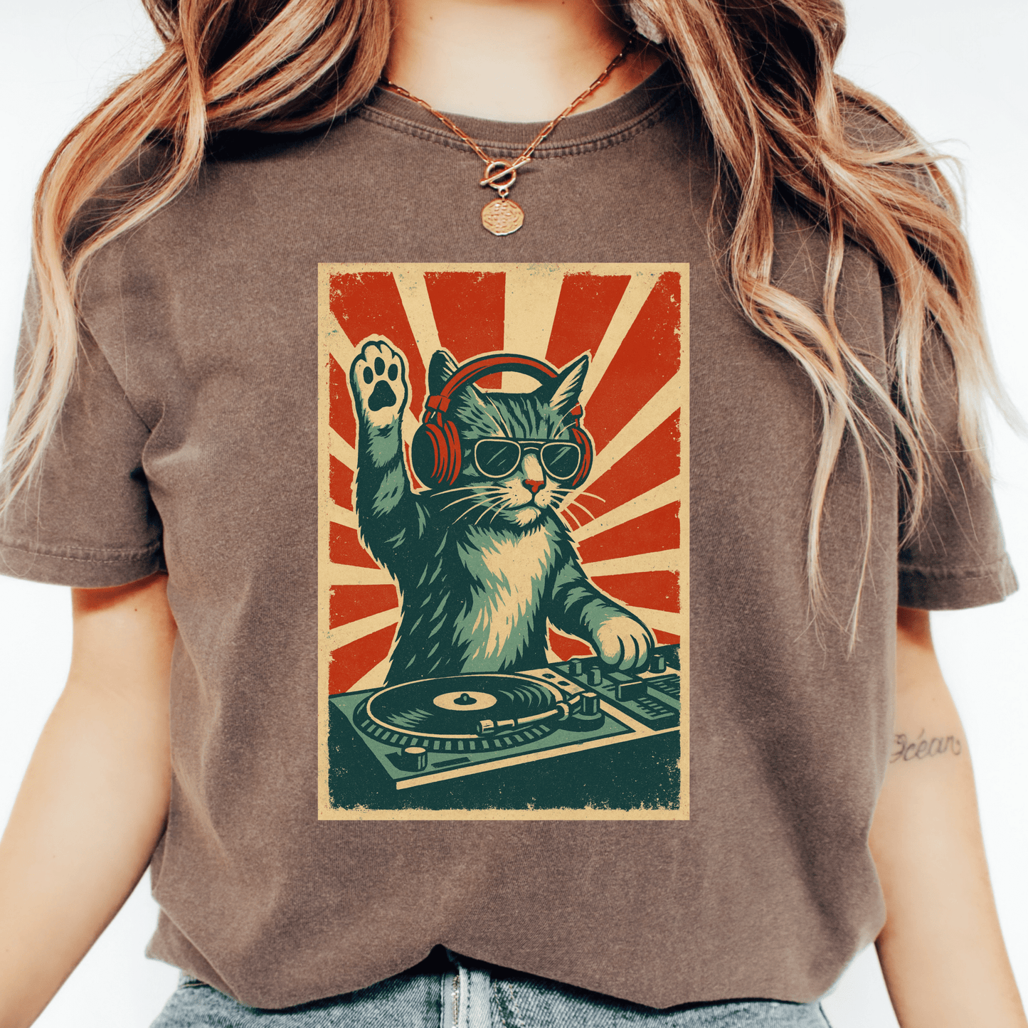 DJ Cat T-shirt