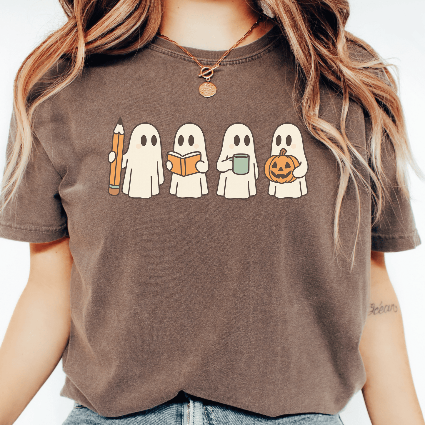 Cute Ghost Teacher T-shirt
