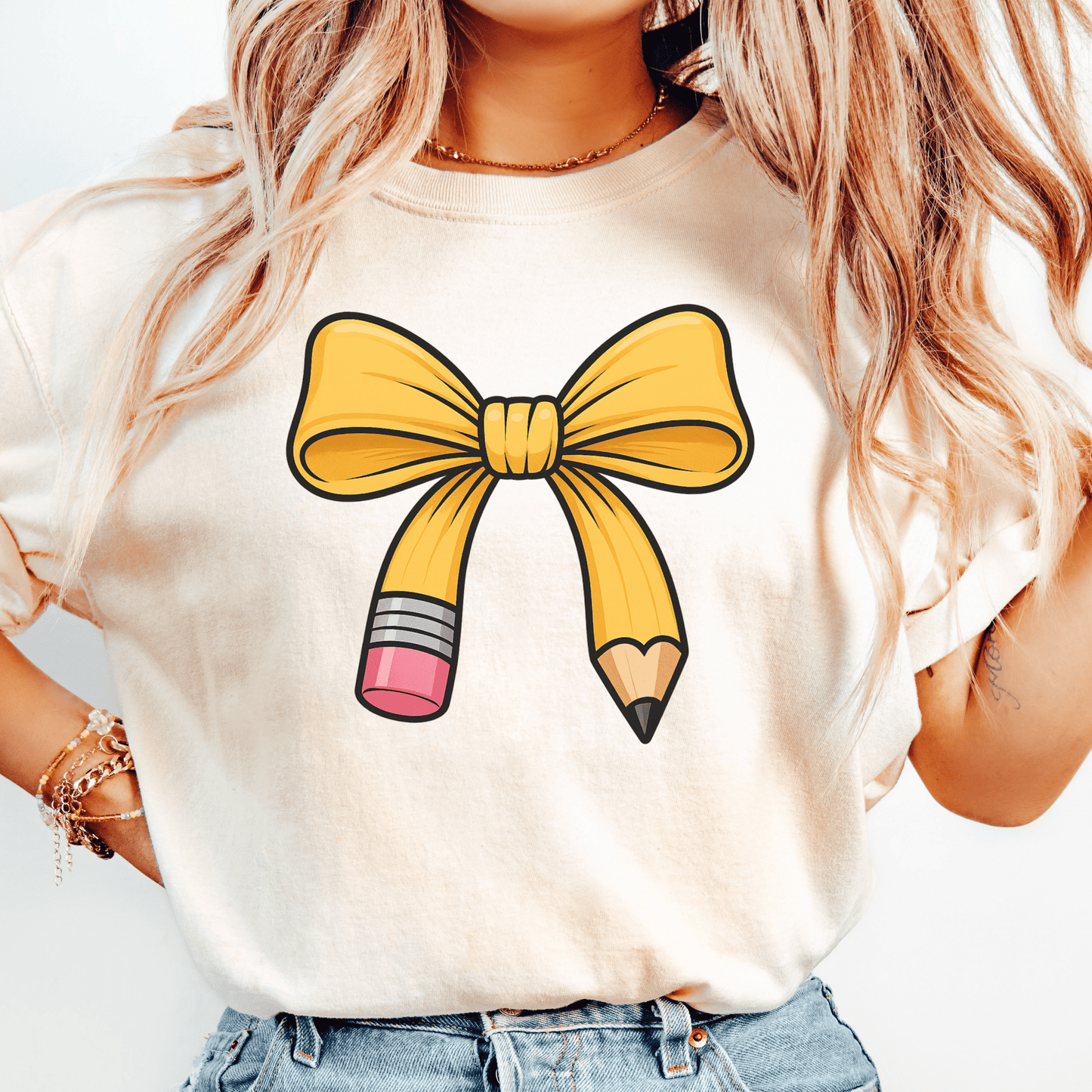 Pencil Bow T-shirt