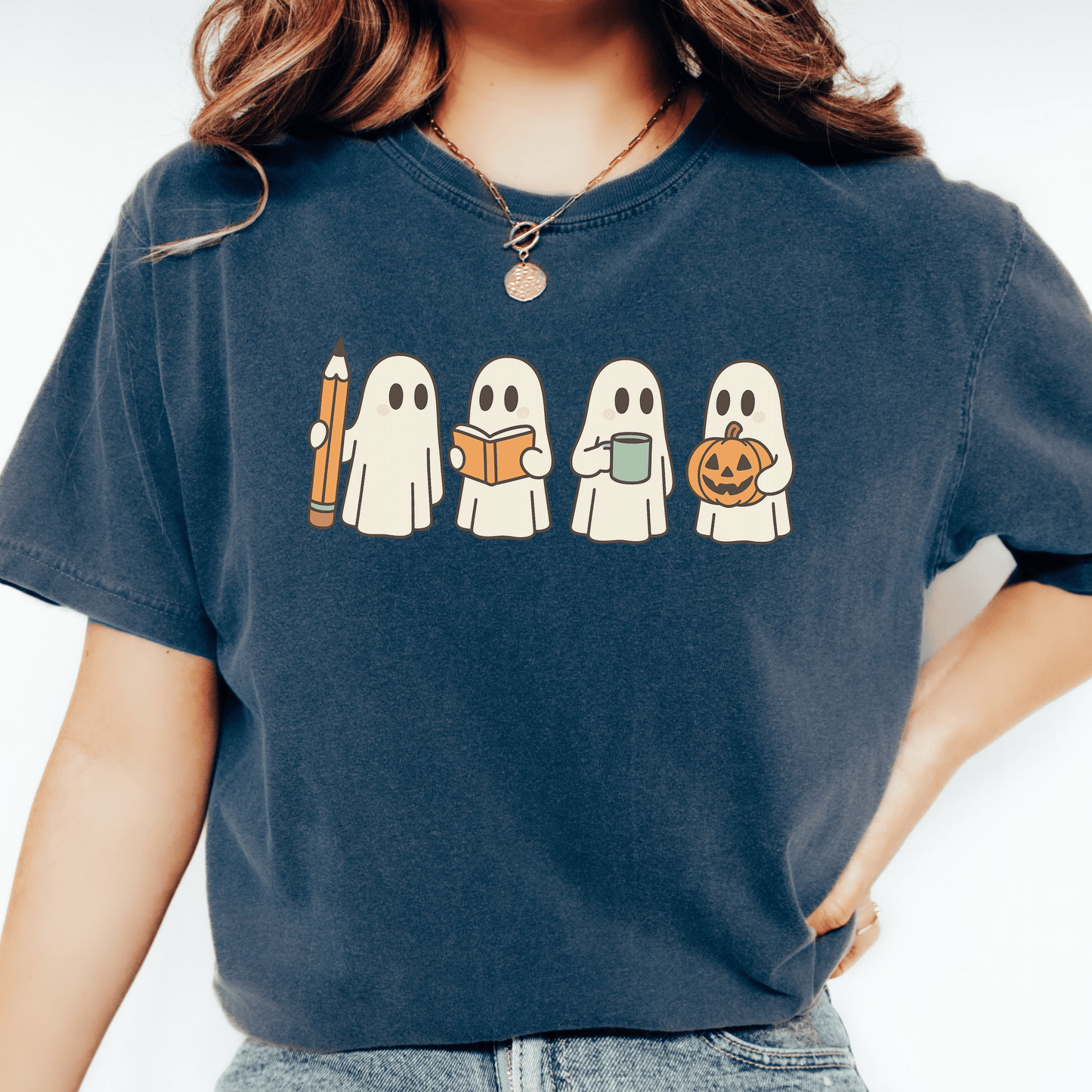 Cute Ghost Teacher T-shirt