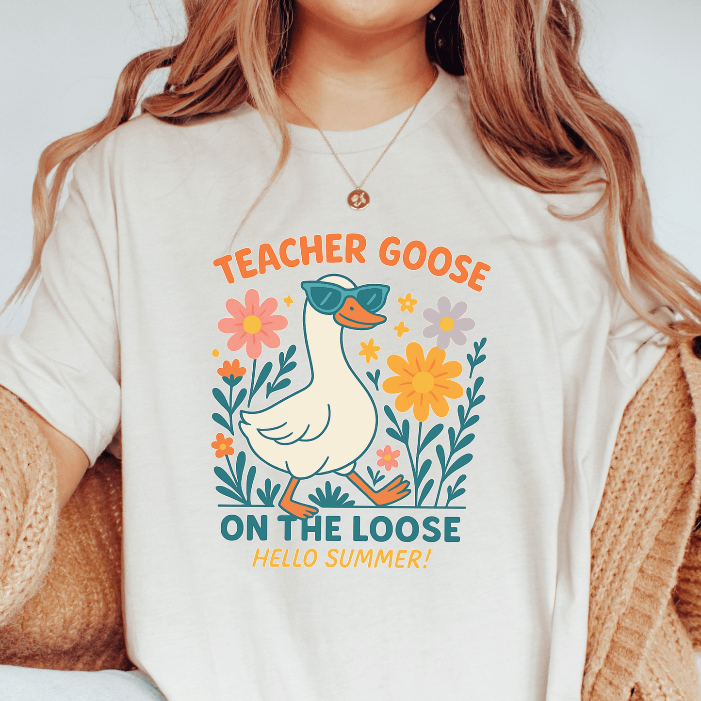Teacher Goose T-shirt