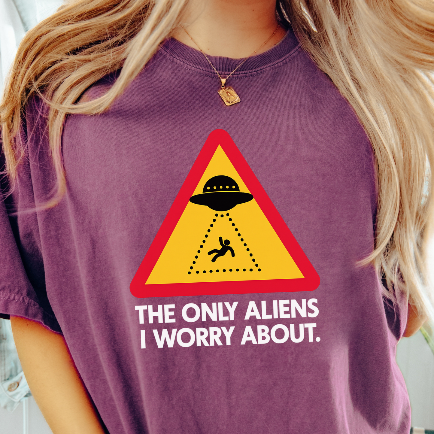 Alien Warning T-shirt