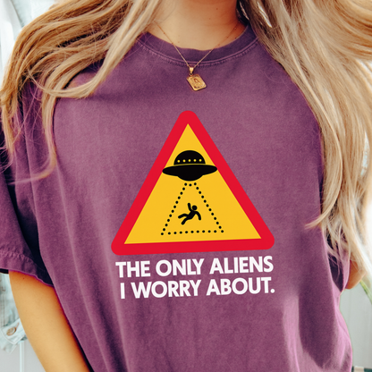 Alien Warning T-shirt