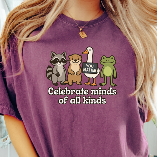 Celebrate Minds T-shirt