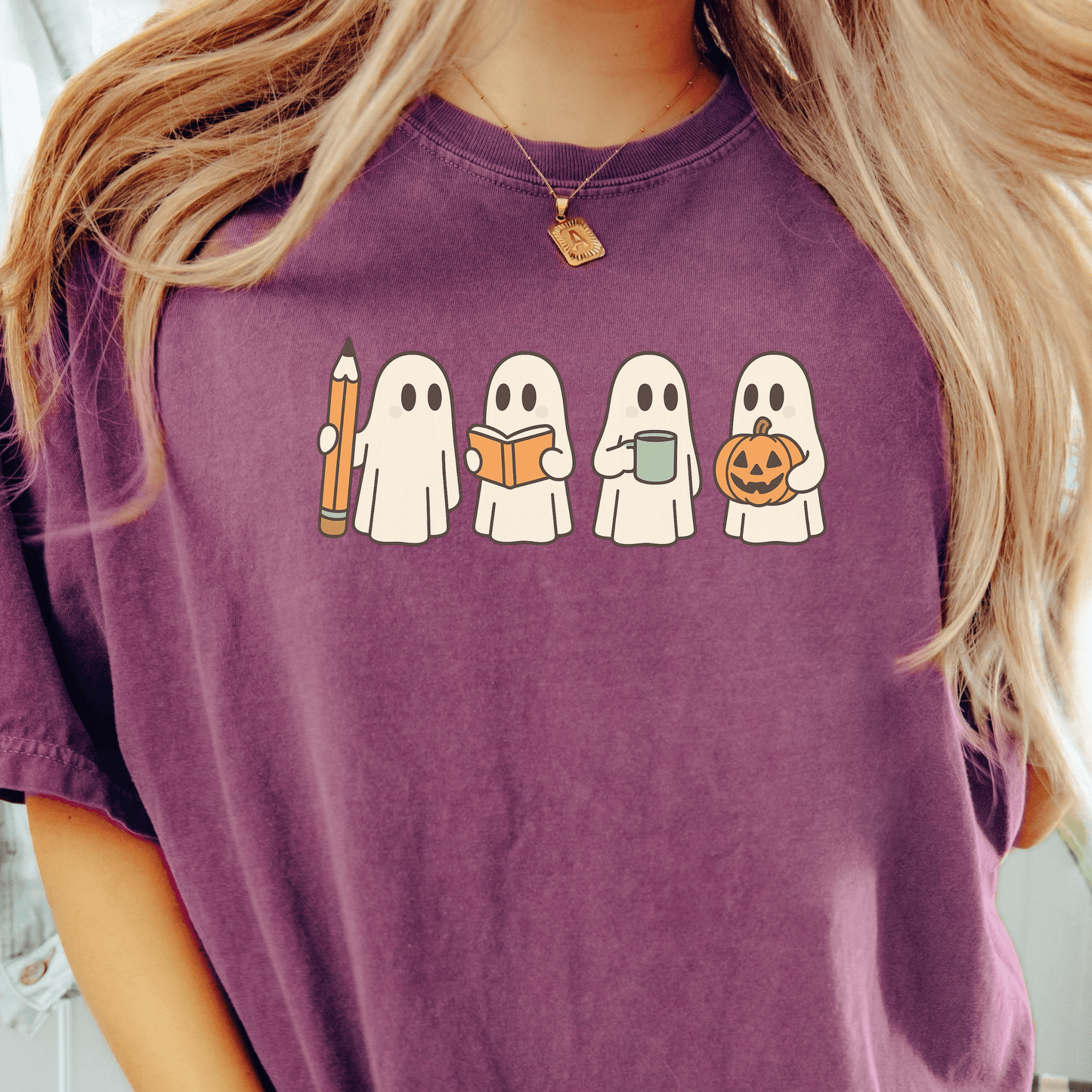 Cute Ghost Teacher T-shirt