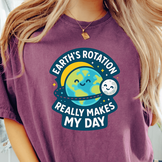 Earth Rotation T-shirt