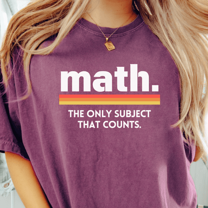 Math Counts T-shirt