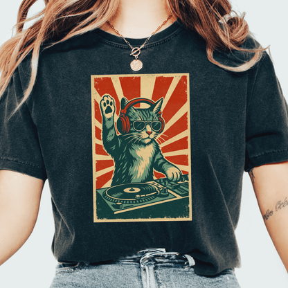 DJ Cat T-shirt