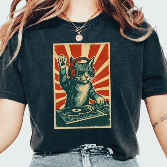 DJ Cat T-shirt