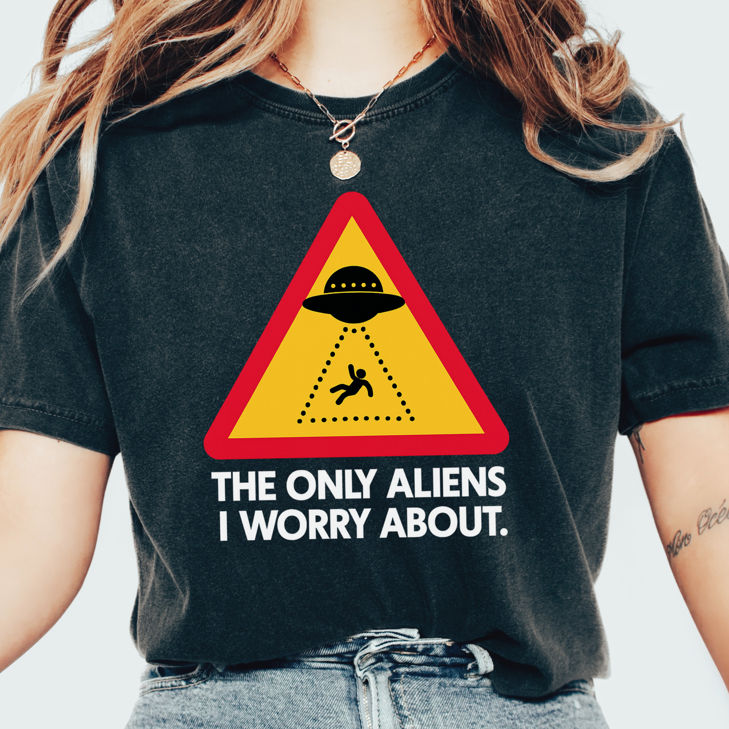 Alien Warning T-shirt