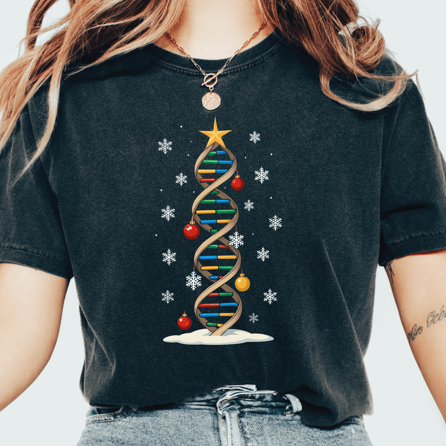 DNA Christmas T-shirt
