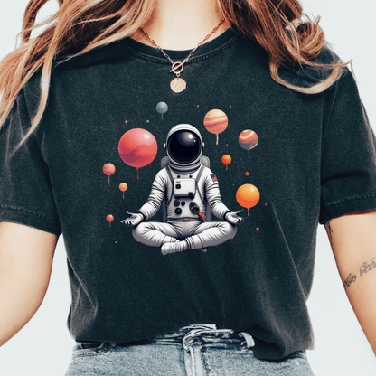 Meditating Astronaut T-shirt