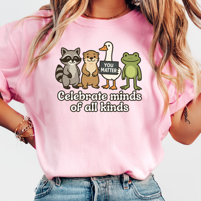Celebrate Minds T-shirt