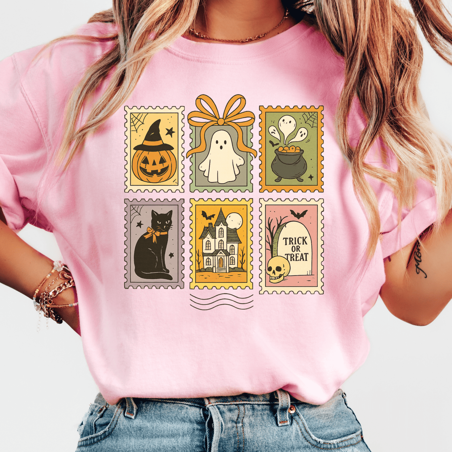 Halloween Stamps T-shirt