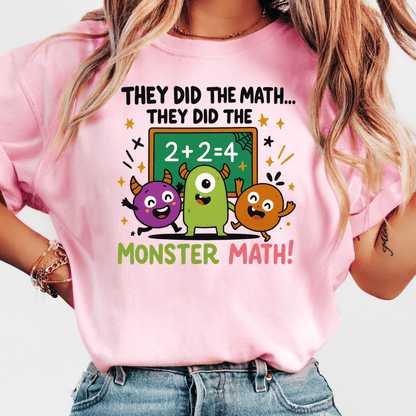 Monster Math T-shirt