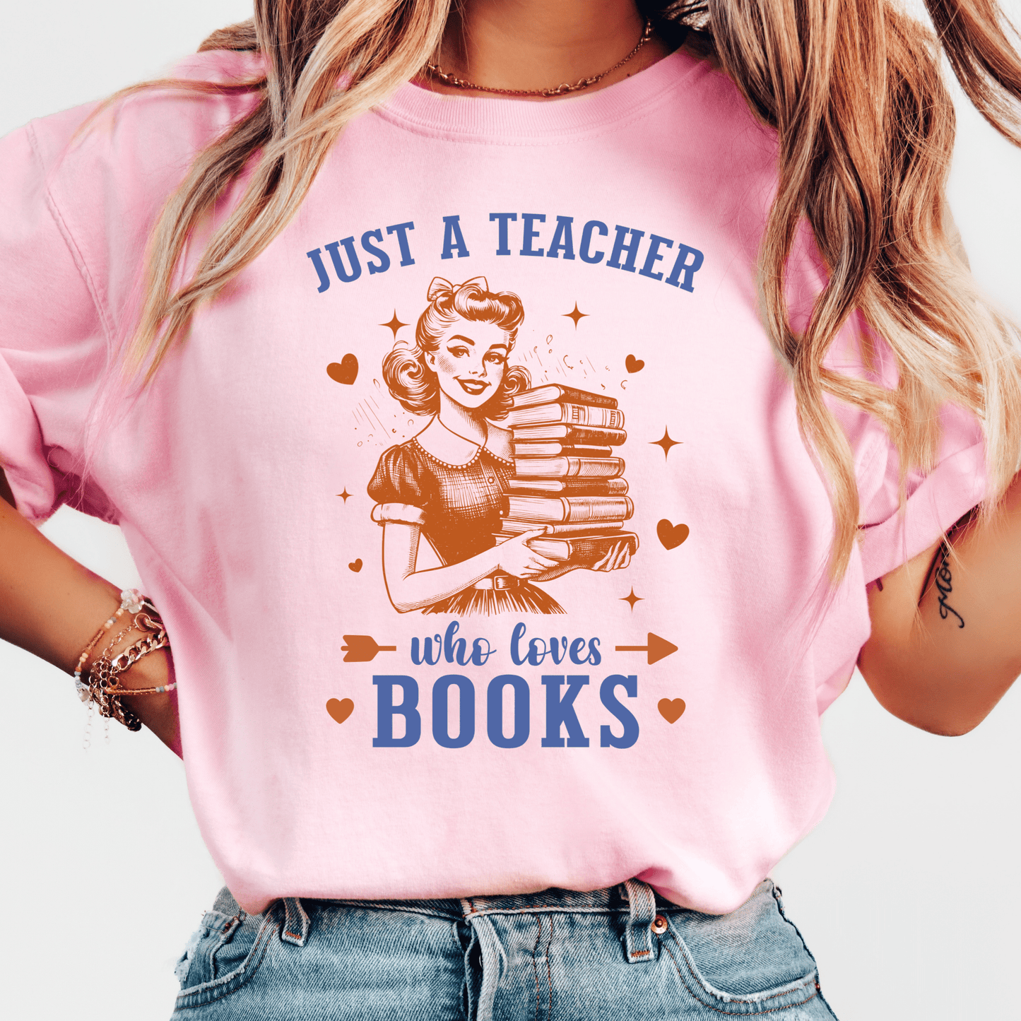 Book Lover Teacher T-shirt