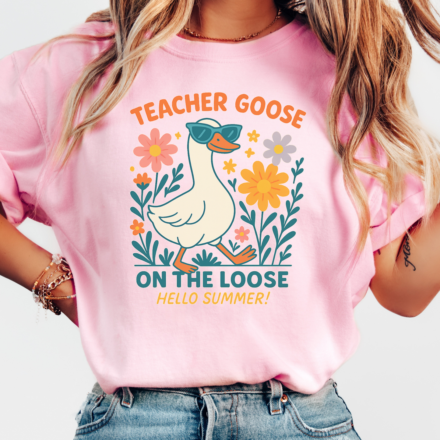 Teacher Goose T-shirt