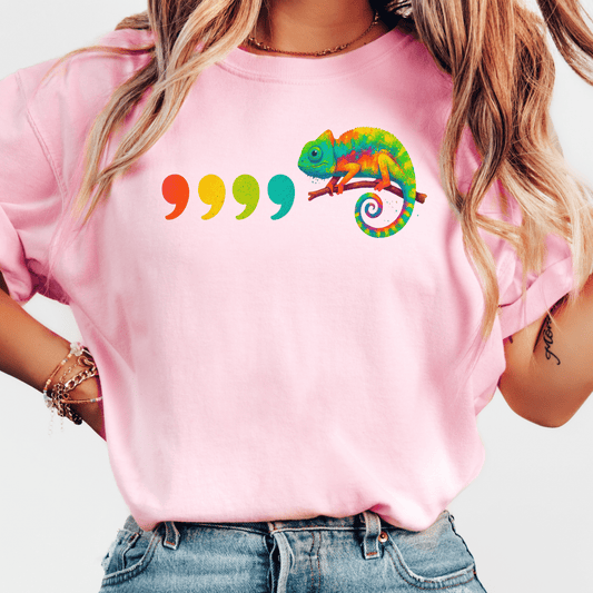 Colorful Chameleon T-shirt
