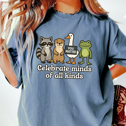 Celebrate Minds T-shirt