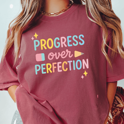 Progress Over T-shirt