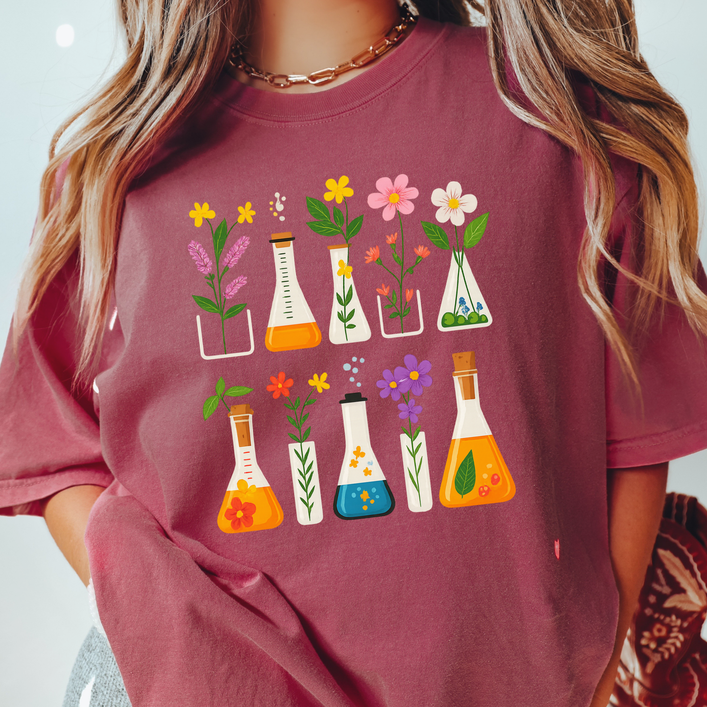 Floral Chemistry T-shirt