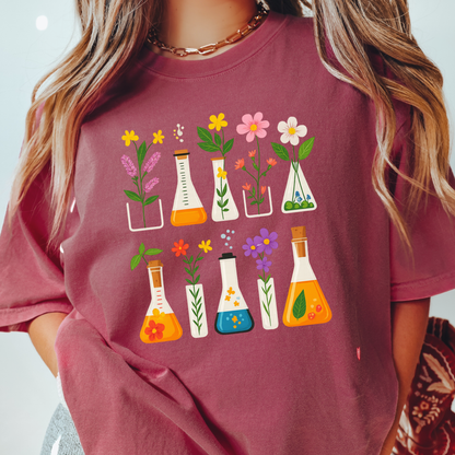 Floral Chemistry T-shirt