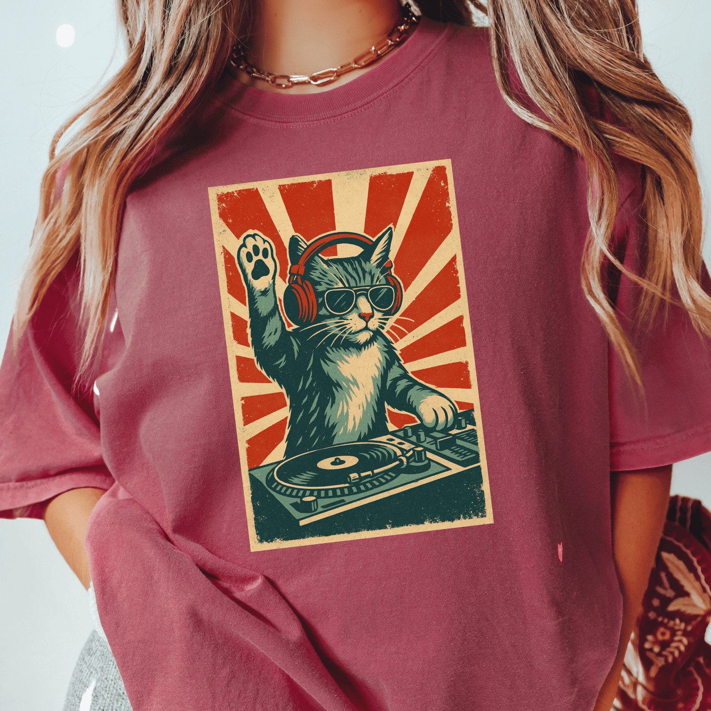DJ Cat T-shirt