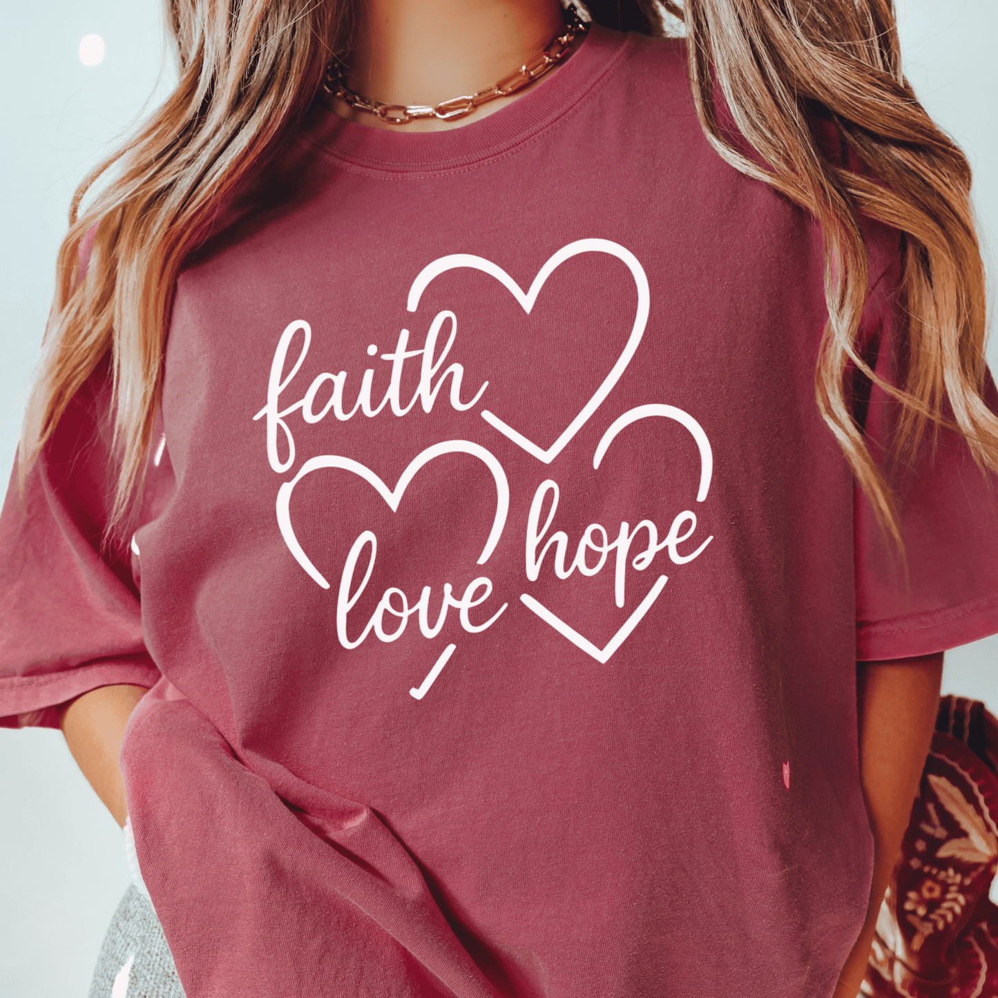 Faith Love Hope T-shirt