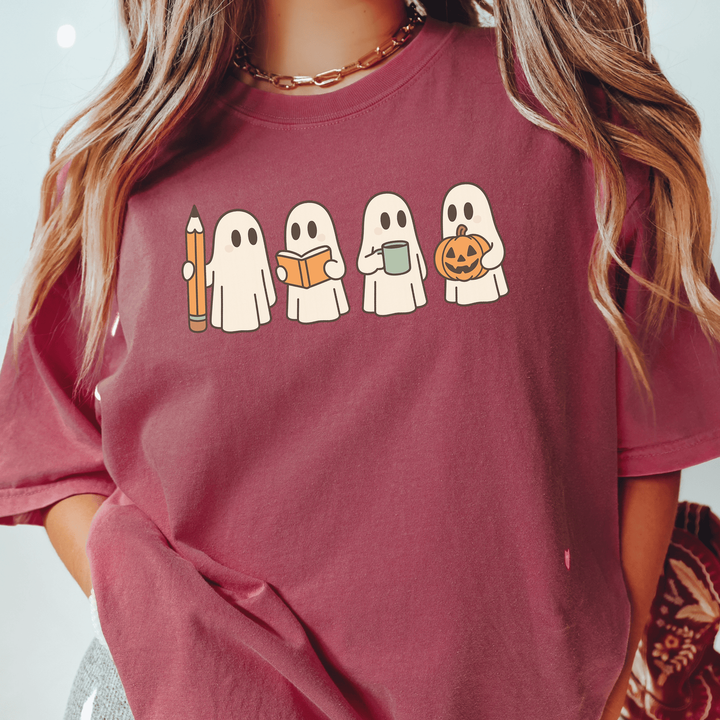 Cute Ghost Teacher T-shirt