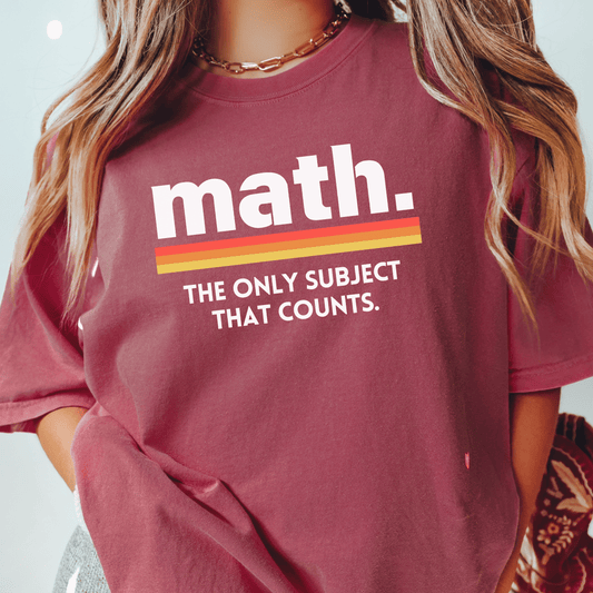 Math Counts T-shirt