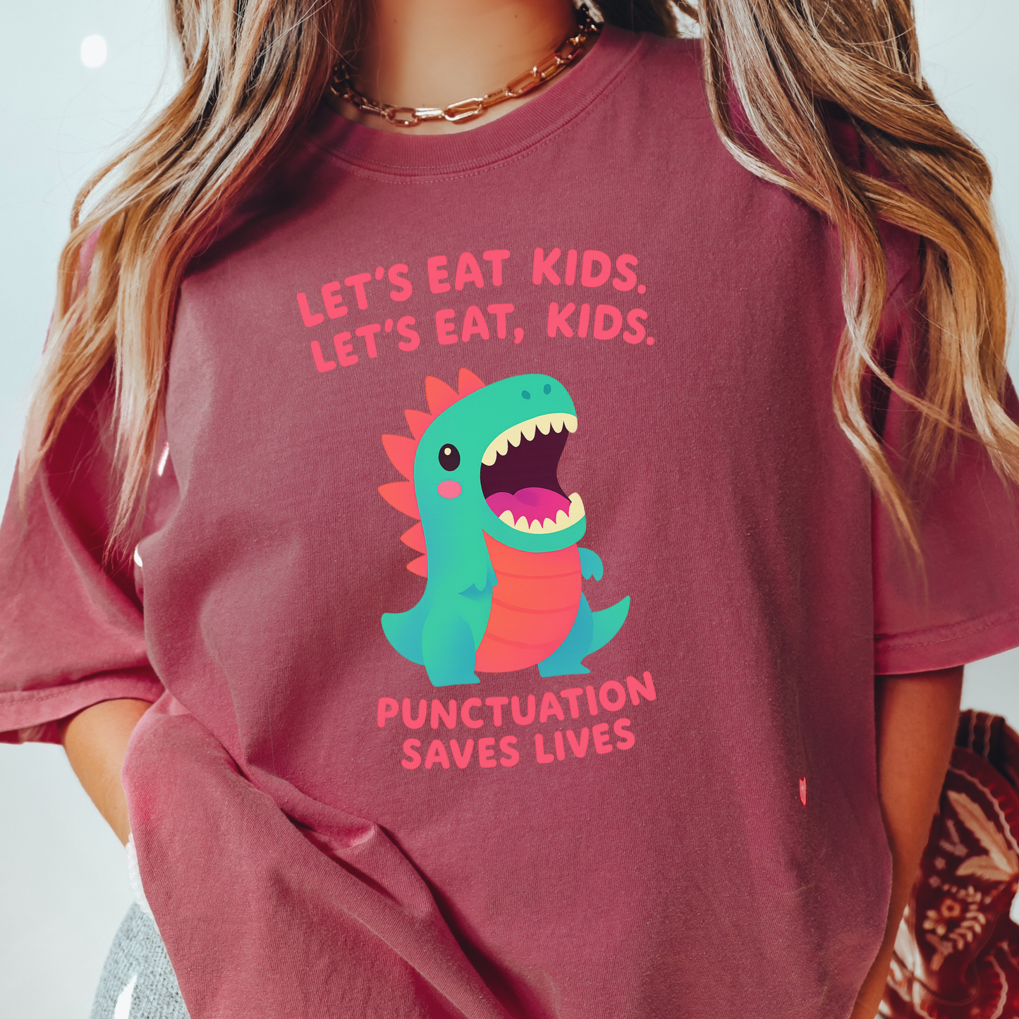 Punctuation Saves T-shirt