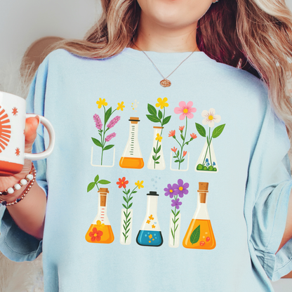 Floral Chemistry T-shirt