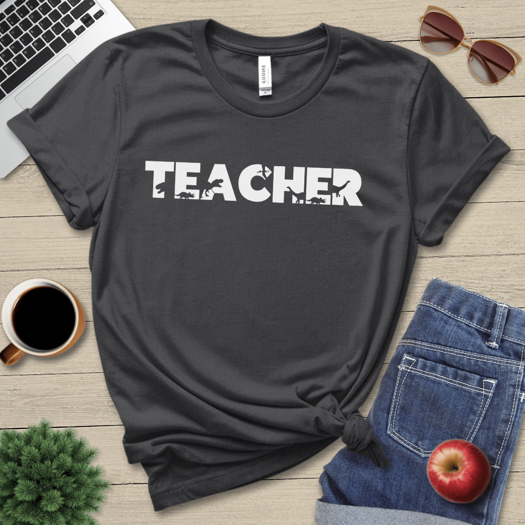 Dino Teacher T-Shirt