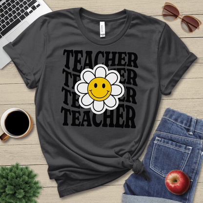 Teacher Flower T-Shirt