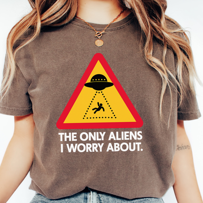 Alien Warning T-shirt