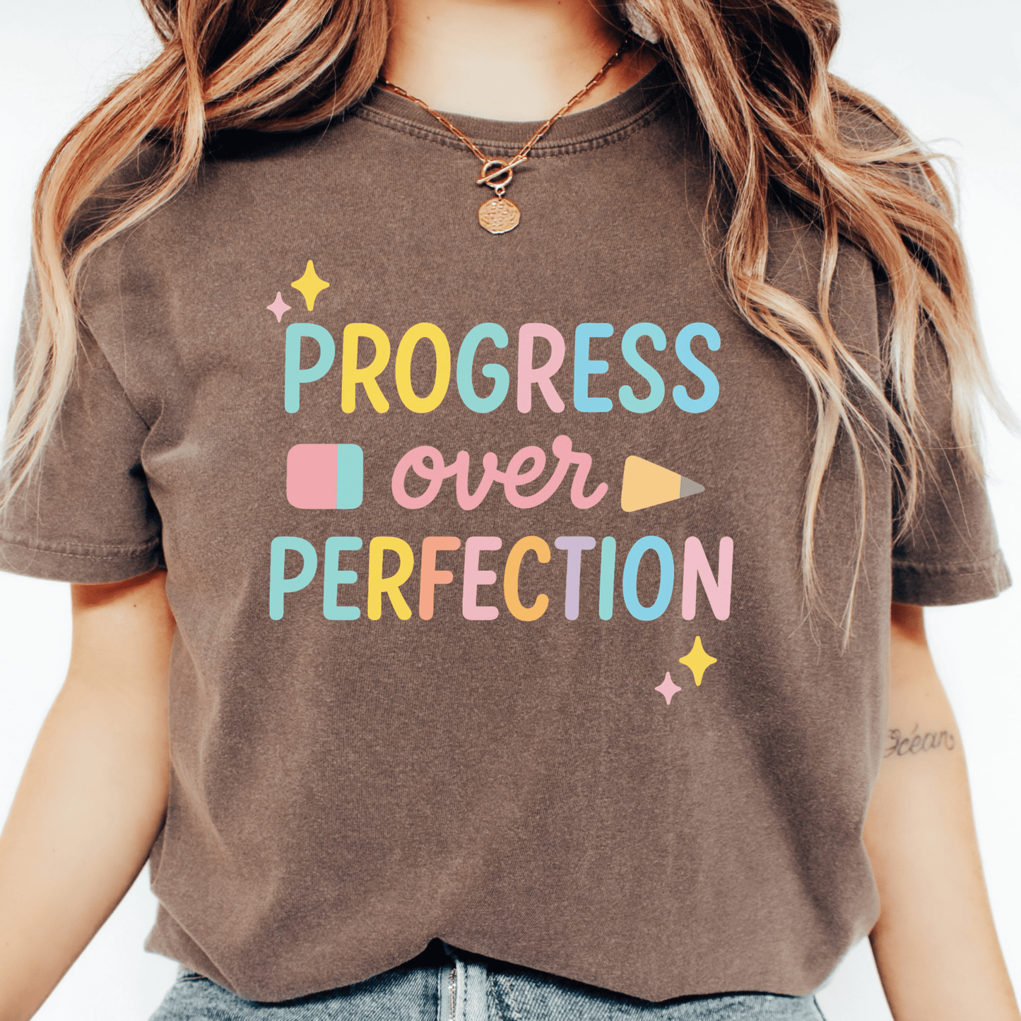 Progress Over T-shirt