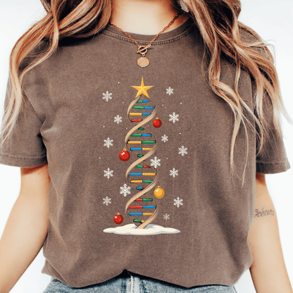 DNA Christmas T-shirt