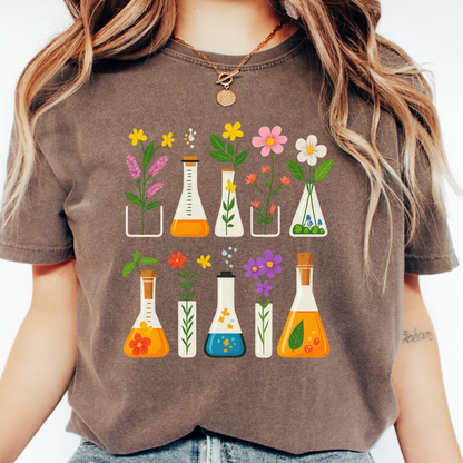 Floral Chemistry T-shirt