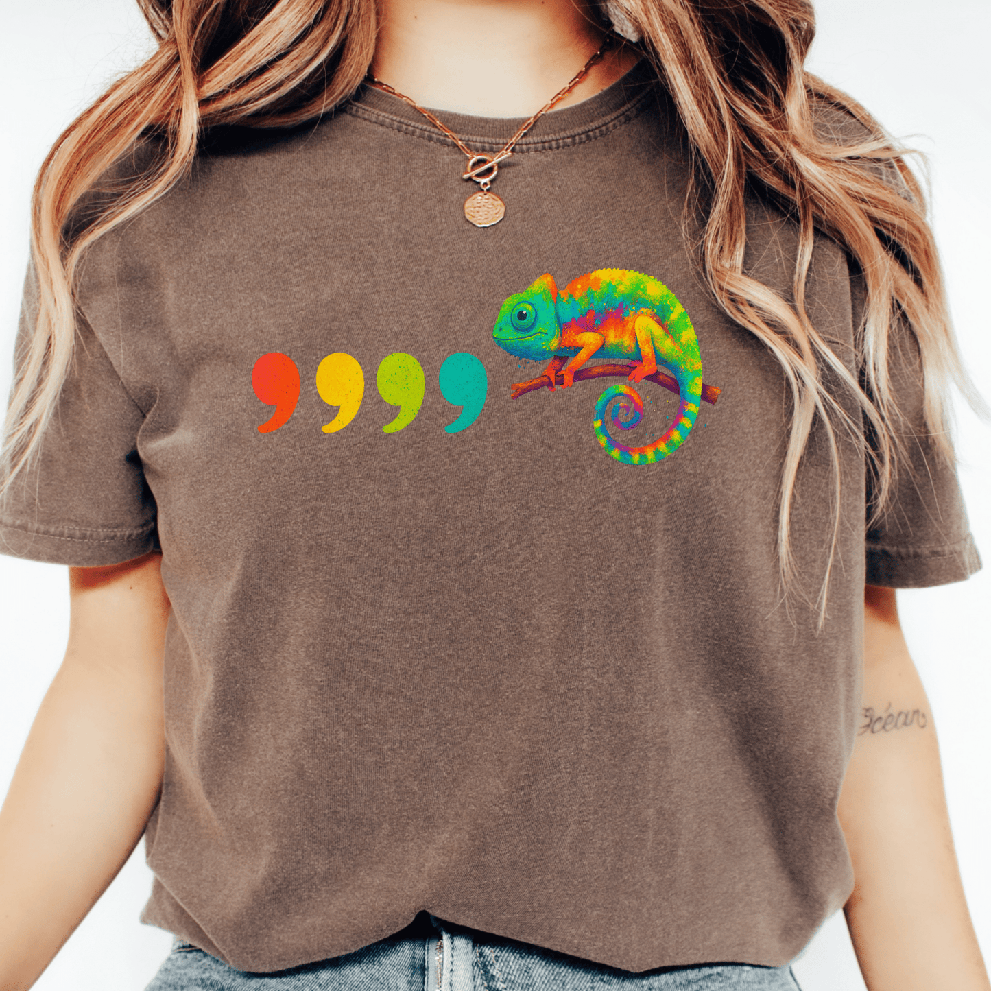 Colorful Chameleon T-shirt