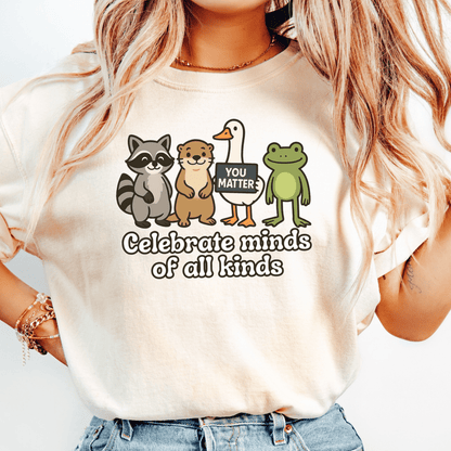 Celebrate Minds T-shirt