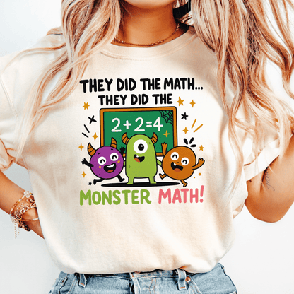 Monster Math T-shirt