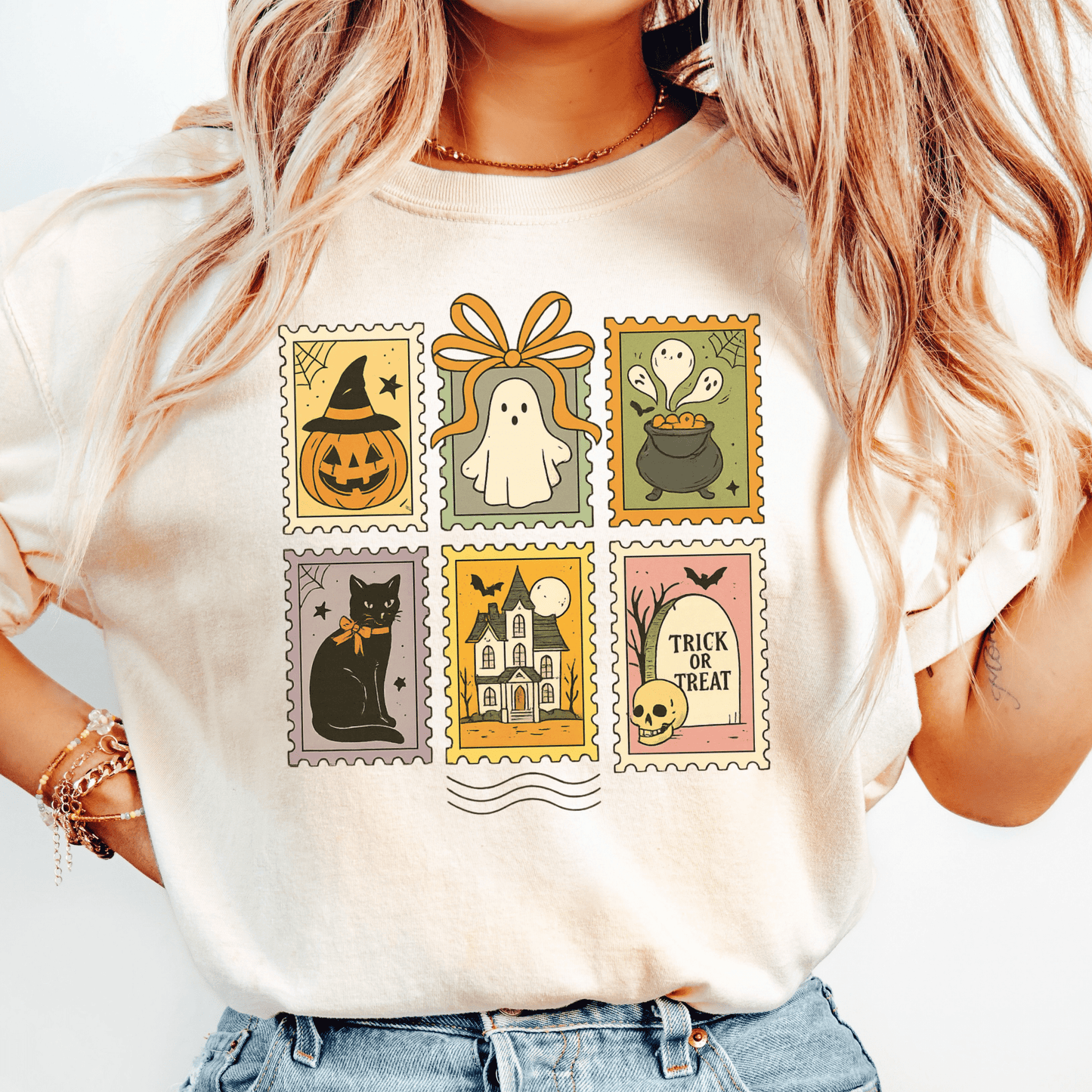 Halloween Stamps T-shirt