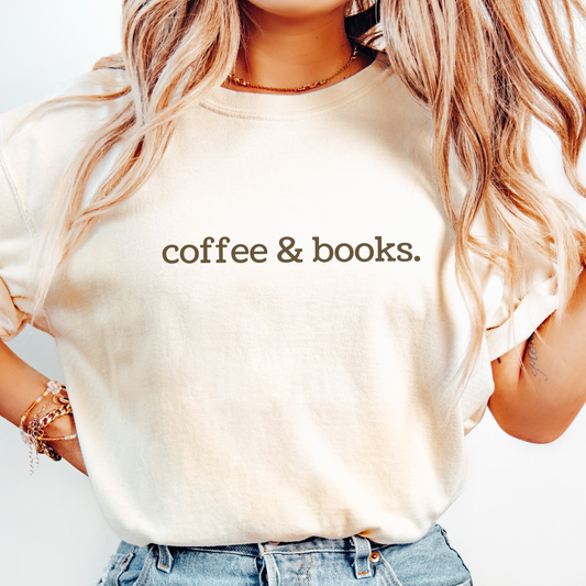 Coffee & Books T-shirt