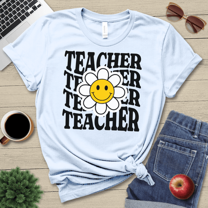 Teacher Flower T-Shirt