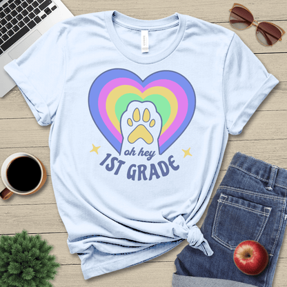 Hey First Grade T-Shirt