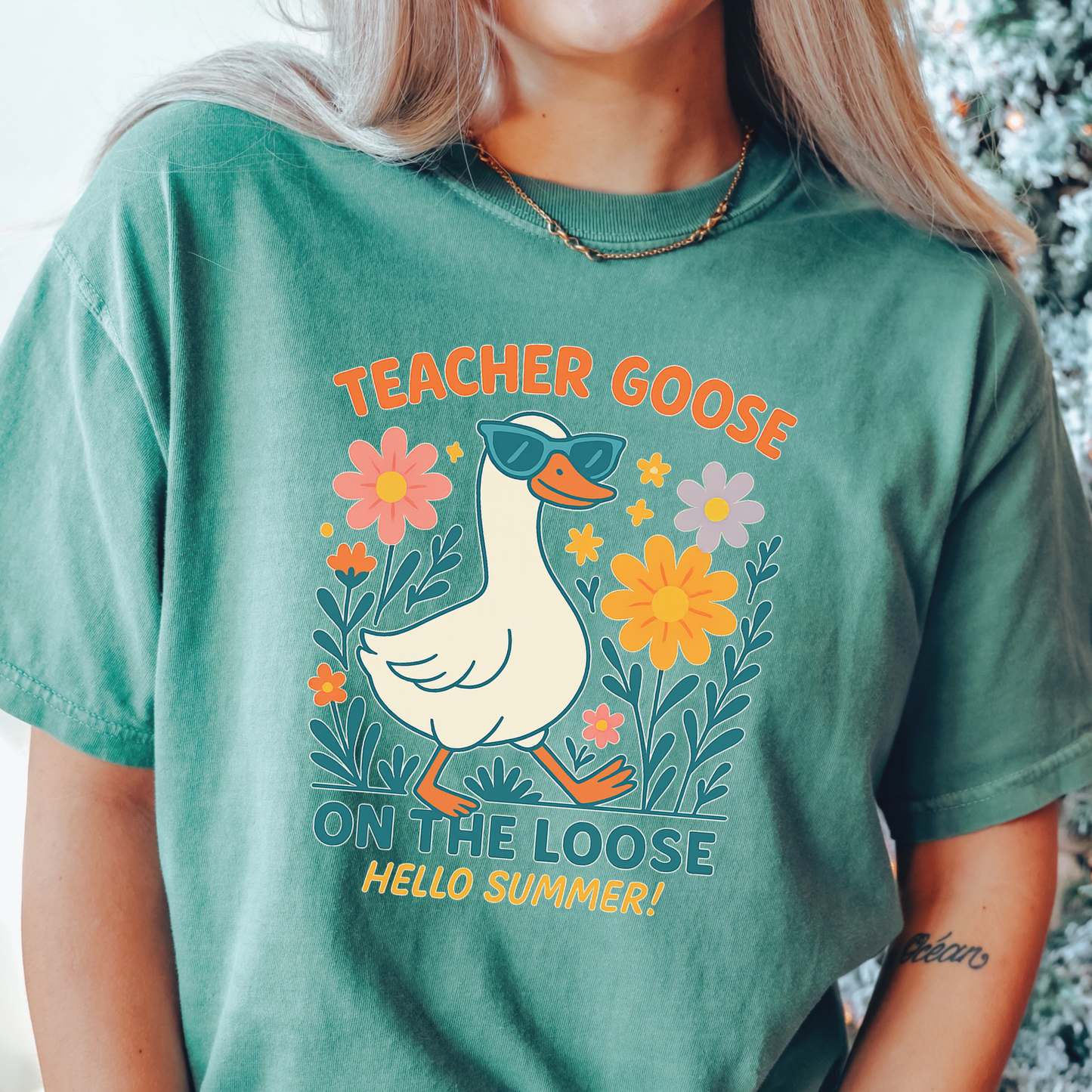 Teacher Goose T-shirt